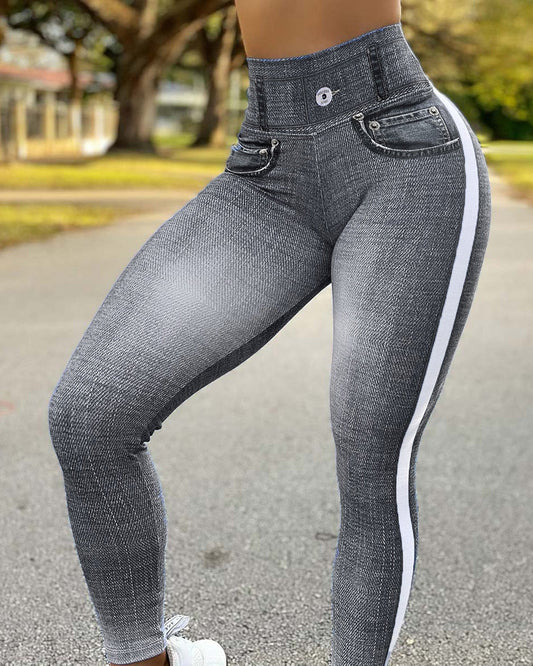 SheCurve® High Waist Peach Lift Breathable Stretchy Leggings - Ultimate Body Sculpting