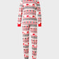 Christmas Pattern Family Matching Pajama Set