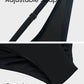 SheCurve Plunge Lace-Up Corset Sculpting One-Piece Swimsuit Flattering Beachwear