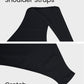 Chic Ribbed Square Neck Sleeveless Tummy Control Tank Bodysuit for Women