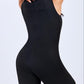 Women's Zip-Up Sauna Shapewear Bodysuit for Enhanced Sweat & Slimming