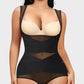 Open Bust Cross Compression Body Shaper for Tummy Control & Posture Support