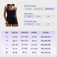 Women's Deep V Cross-Back Ruched Tummy Control One-Piece Swimsuit Flattering