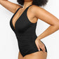 Smart Sculpt Plunge One-Piece Swimsuit with Tummy Control and Flattering Design