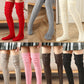 Warm Cable Knit Over-Knee Socks