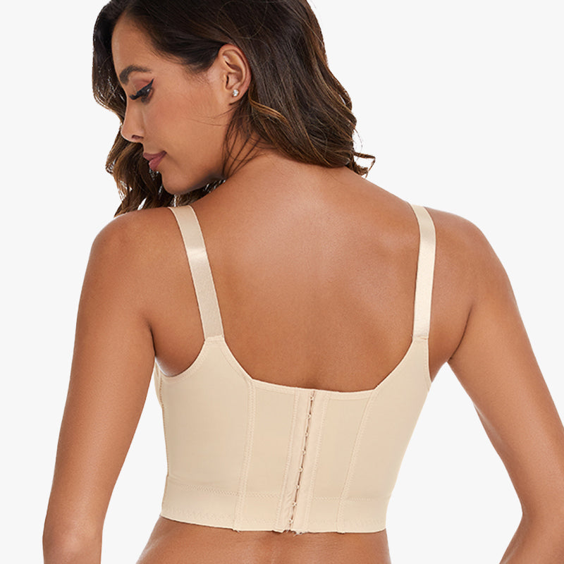 SheCurve® Seamless Push-Up Back Smoothing Bra: Ultimate Comfort & Support