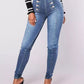 SheCurve High-Waisted Stretch Jeans: Butt-Lifting, Shaping, Ultra Soft, Breathable Comfort