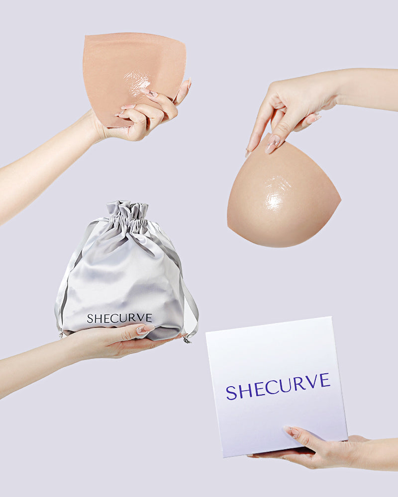 Reusable Invisible Double-Sided Adhesive Lift Inserts for Backless Outfits