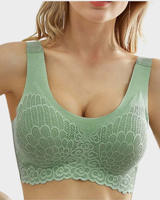 3-Pack Comfortable No Wire Seamless Push Up Bras for Everyday Support