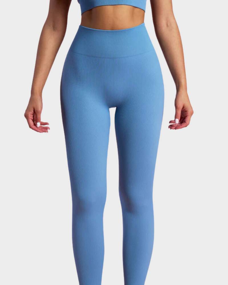 Shecurve Ultra-Soft Seamless Sculpting Leggings with Tummy Control