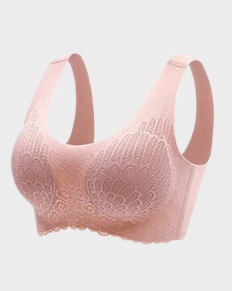 3-Pack Comfortable No Wire Seamless Push Up Bras for Everyday Support