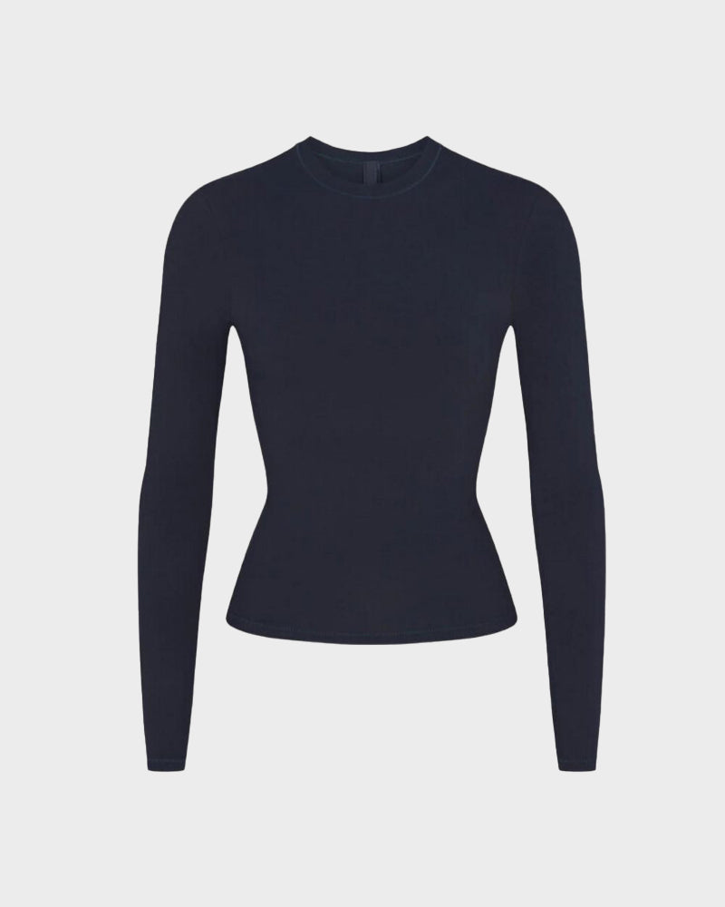 Soft Cotton Jersey Long Sleeve Lounge Set for Women, Ultimate Comfort