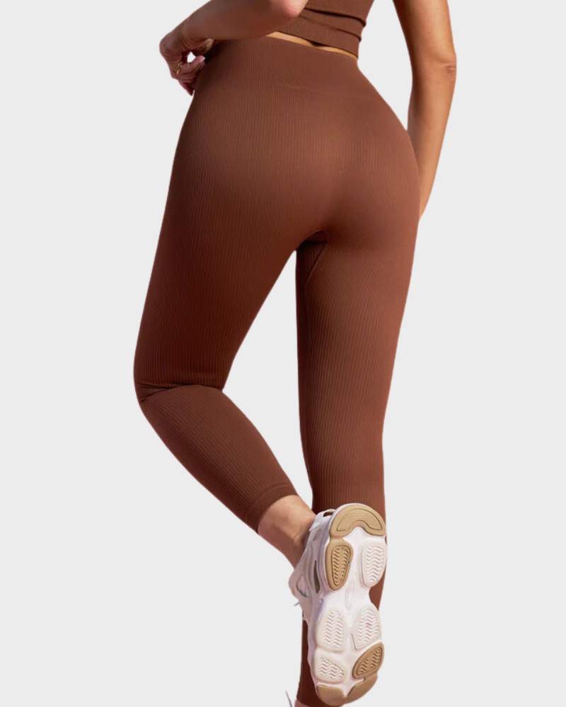 Shecurve Ultra-Soft Seamless Sculpting Leggings with Tummy Control