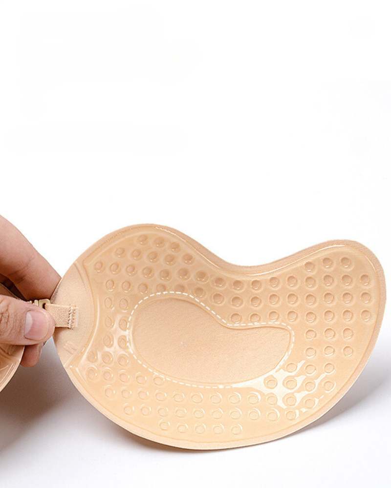 Breathable Adhesive Backless Strapless Nubra for Invisible Lifting & Support