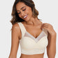 Ultimate Comfort Smoothing Mesh Bra: Wireless, Full Coverage, Breathable Support