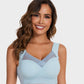 Ultimate Comfort Smoothing Mesh Bra: Wireless, Full Coverage, Breathable Support