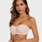 Seamless Plus Size Ultra-Thin Strapless Bra for Invisible Support & Comfort