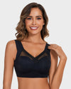 Ultimate Comfort Smoothing Mesh Bra: Wireless, Full Coverage, Breathable Support