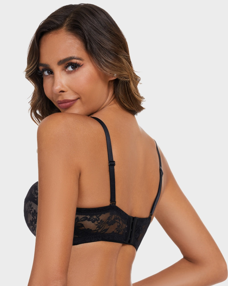 Seamless Plus Size Ultra-Thin Strapless Bra for Invisible Support & Comfort