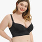 SheCurve® Ultimate Full-Coverage Back Smoothing Comfort Bra - Wireless Support Black