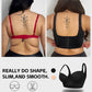 SheCurve Ultimate Lift Back Smoothing Bra 2-Pack: Black & Beige Comfort