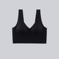 Wireless Back Smoothing V-Neck Seamless Tank Bra with Comfort Support