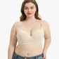 SheCurve® Perfect Lift Back Smoothing Black Bra 2-Pack for Women
