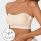 Plus Size Invisible Strapless Push Up Bra: Wireless, Backless, Reusable Lifting
