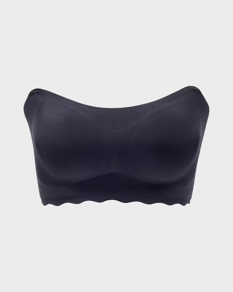 Plus Size Invisible Strapless Push Up Bra: Wireless, Backless, Reusable Lifting