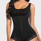 Sensual Lace Zipper Open Bust Shapewear Bodysuit: Ultimate Firm Tummy Control