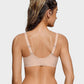 Shecurve Seamless Soft Comfort Wireless Mesh Bra for Everyday Smooth Support