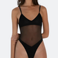 Innovative Tan Through One-Piece Swimsuit - Quick Dry, No Tan Lines