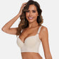 SheCurve® Full-Coverage Wireless Back Smoothing Bra: Ultimate Comfort, White