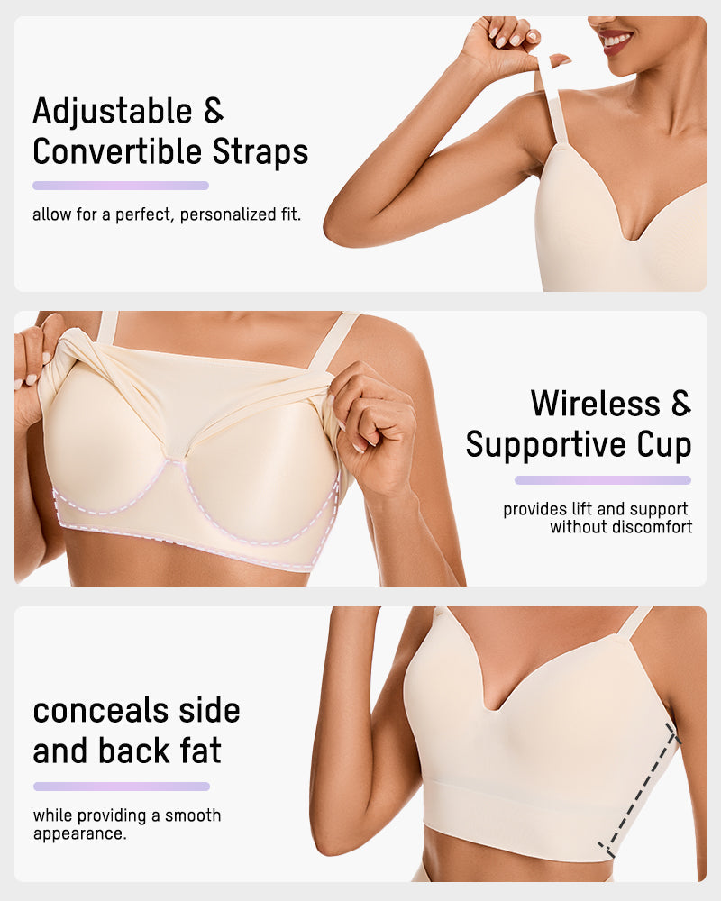 Shecurve Wireless Shaping Bra: Ultimate Comfort, Seamless Support, Versatile Style
