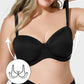 SheCurve Ultimate Comfort Push Up Unlined Bra with Removable Straps
