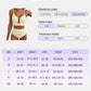 Chic Textured U-Wire High-Waisted Bikini Set - Tummy Control Swimsuit