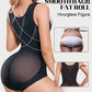 Open Bust Cross Compression Body Shaper for Tummy Control & Posture Support