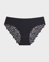 Women's Seamless Lace No Show Cheeky Panties - Soft, Breathable 3-Pack