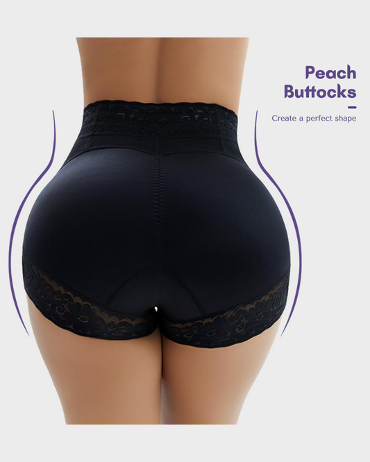 Shecurve High Waist Seamless Butt Lifting Shaper Shorts - Tummy Control & Hip Enhancement