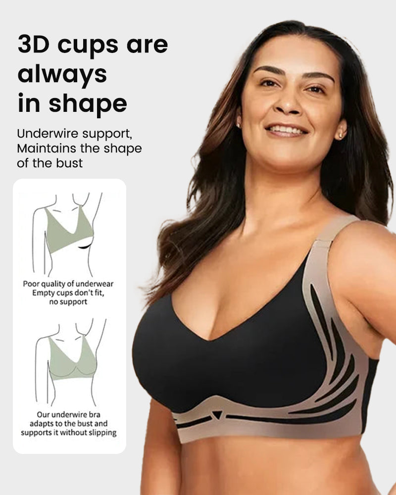 SheCurve Seamless Wireless Push-Up Bra: Ultimate Comfort, Lift, and Support