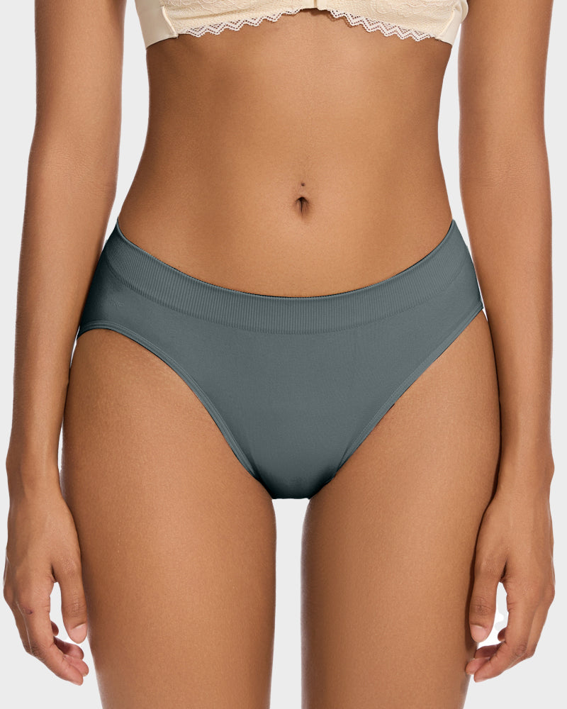 SheCurve Seamless Everyday Brief Panties (2-Pack) – Smooth, Comfortable Women's Underwear