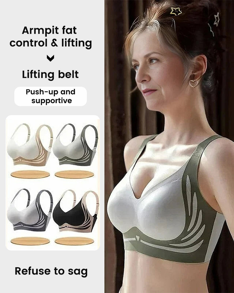 SheCurve Seamless Wireless Push-Up Bra: Ultimate Comfort, Lift, and Support
