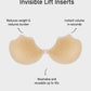 Comfortable Breathable Silicone Self-Adhesive Invisible Push-Up Bra 2-Pack