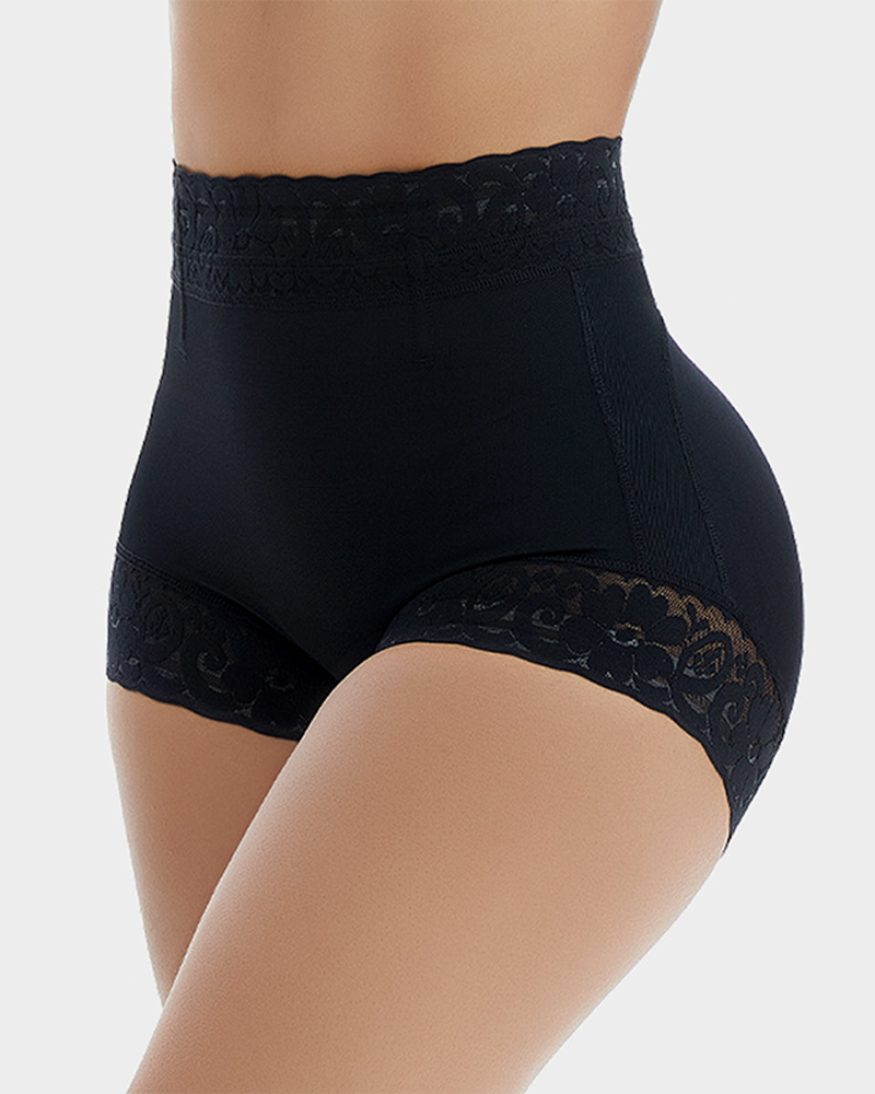 Shecurve High Waist Seamless Butt Lifting Shaper Shorts - Tummy Control & Hip Enhancement