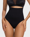 Ultra-Comfort High Waist Tummy Control Seamless Shaping Thong Panty 2-Pack