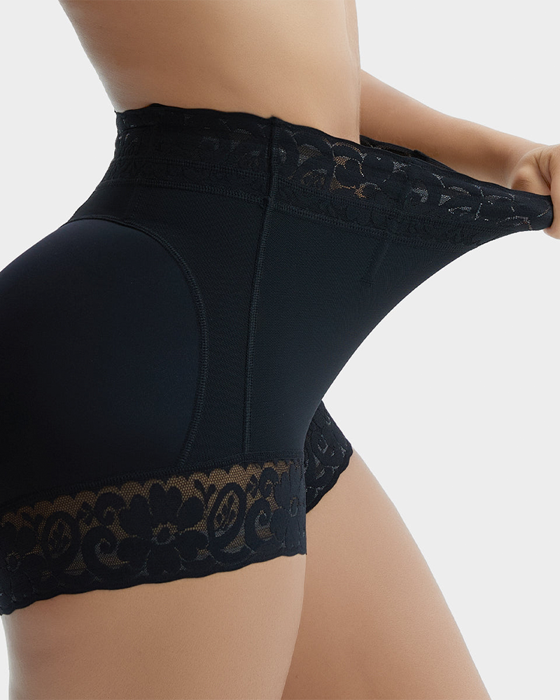 Shecurve High Waist Seamless Butt Lifting Shaper Shorts - Tummy Control & Hip Enhancement