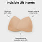 Reusable Invisible Double-Sided Adhesive Lift Inserts for Backless Outfits