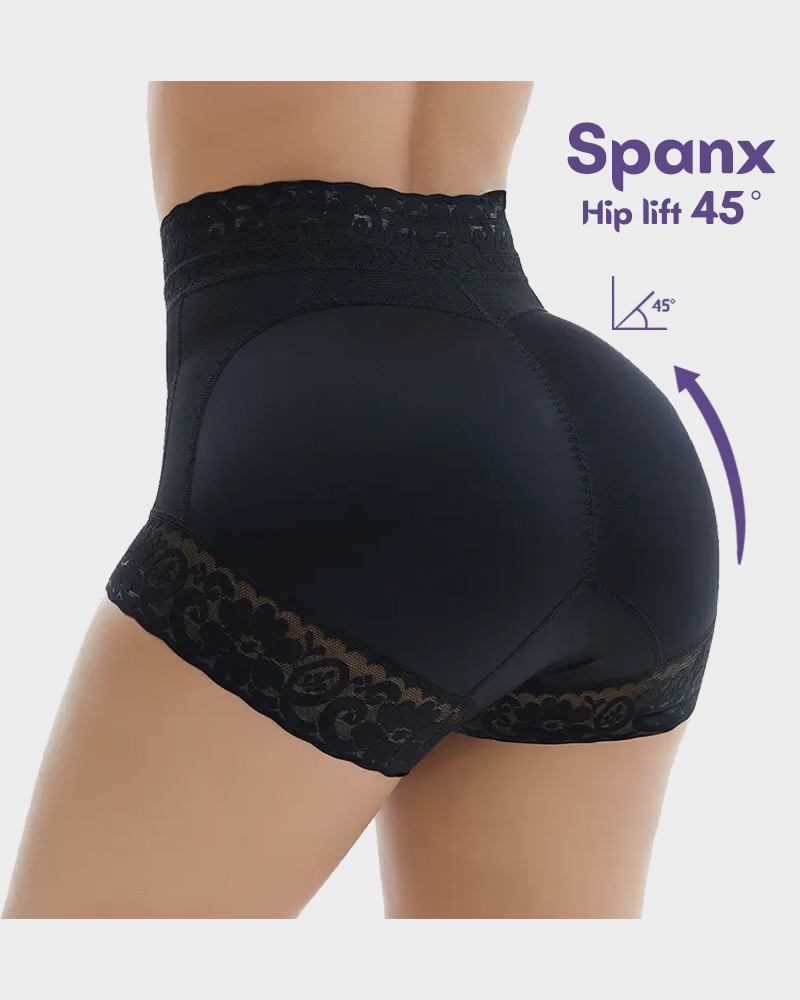 Shecurve High Waist Seamless Butt Lifting Shaper Shorts - Tummy Control & Hip Enhancement
