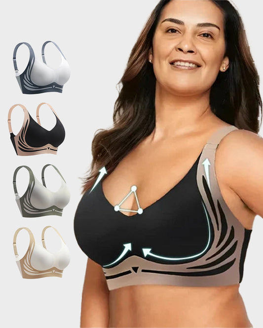 SheCurve Seamless Wireless Push-Up Bra: Ultimate Comfort, Lift, and Support