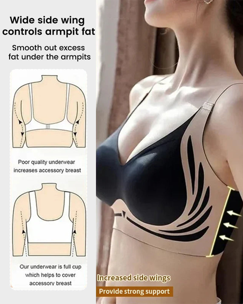 SheCurve Seamless Wireless Push-Up Bra: Ultimate Comfort, Lift, and Support